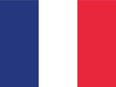 Flagge von Frankreich / Flag of France