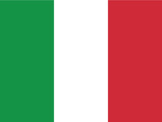 Flagge von Italien / Flag of Italy