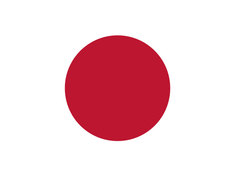Flagge von Japan / Flag of Japan