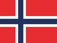 Flagge von Norwegen /Flag of Norway