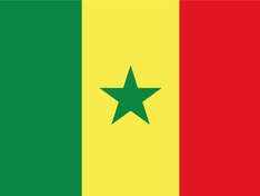 Flagge von Senegal / Flag of Senegal