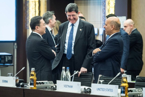 The G20 Sherpa Meeting in Berlin's Hilton Hotel